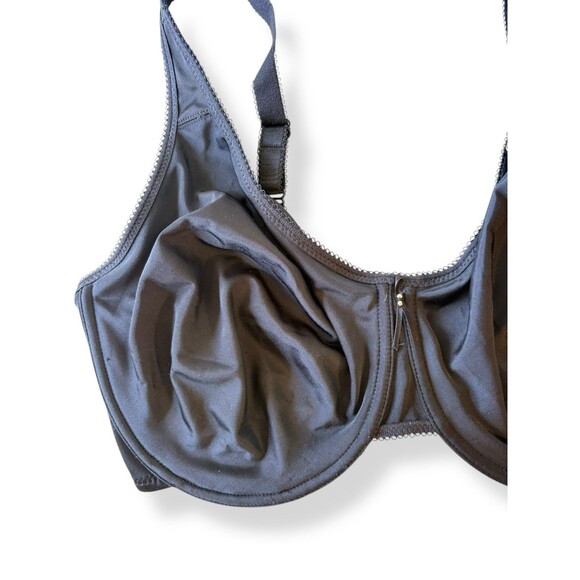 New Wacoal Comfort Black Underwire Minimizer Full Cup Bra Women’s 38H - Picture 2 of 6